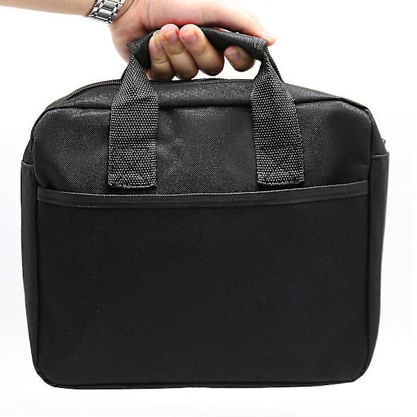 27x23cm Bärbar Gitarr Effektpedalväska Handhållen Gigväska Mjukt Fodral Gitarr Pedalbräda Tillbehör