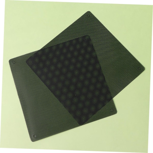 2 kpl PVC-tietokoneen pölysuodatinverkko työpöytäkoneen tuulettimelle 14x14cm