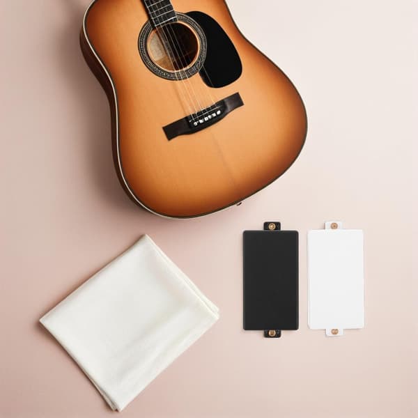 Elektrisk gitar pickup-deksler for stabil signaloverføring 6 stk