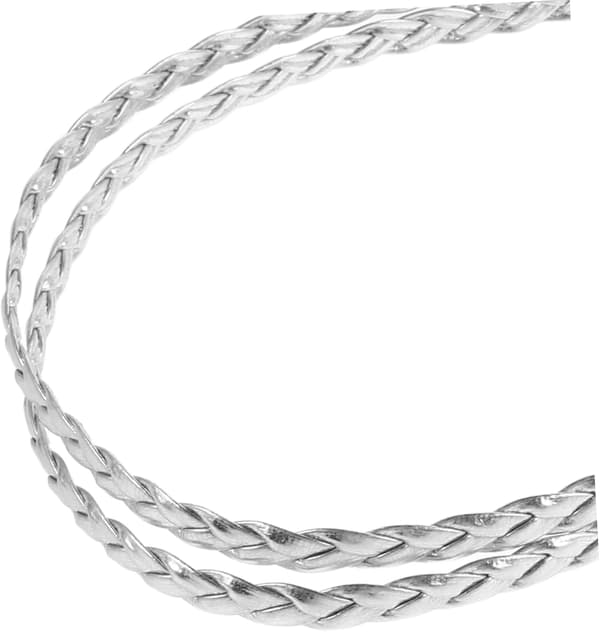 Flätat hårband Elastiskt justerbart tunt hårband Silveraccessoar för kvinnor tonåringar vardagsbruk