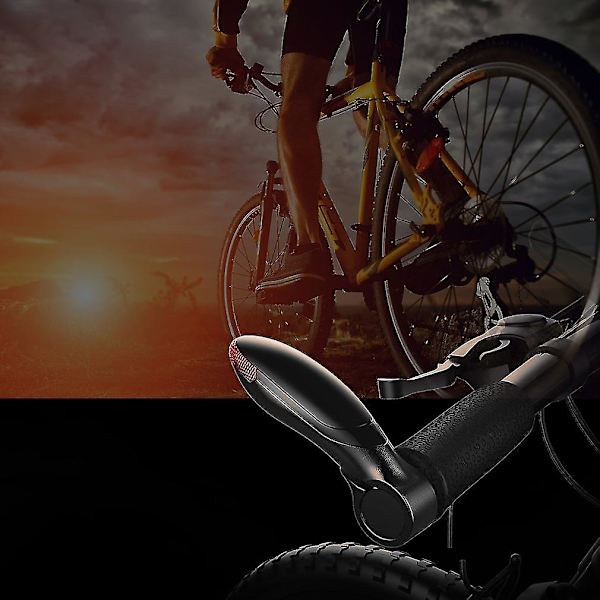 Cykelstyr Bar End Lys Vandtæt Advarselslys