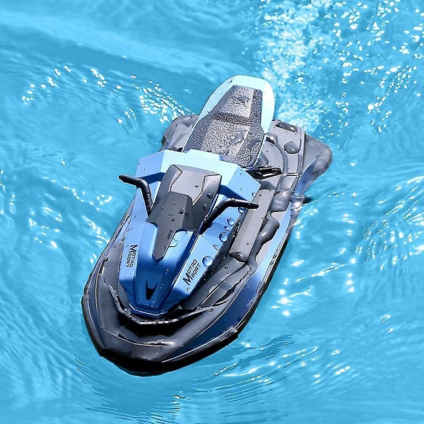 2,4 g kilpavene Jjrc S9 1:14 kaukosäädin, kaksimoottorinen ergonominen muotoilu moottoripyörät (sininen)