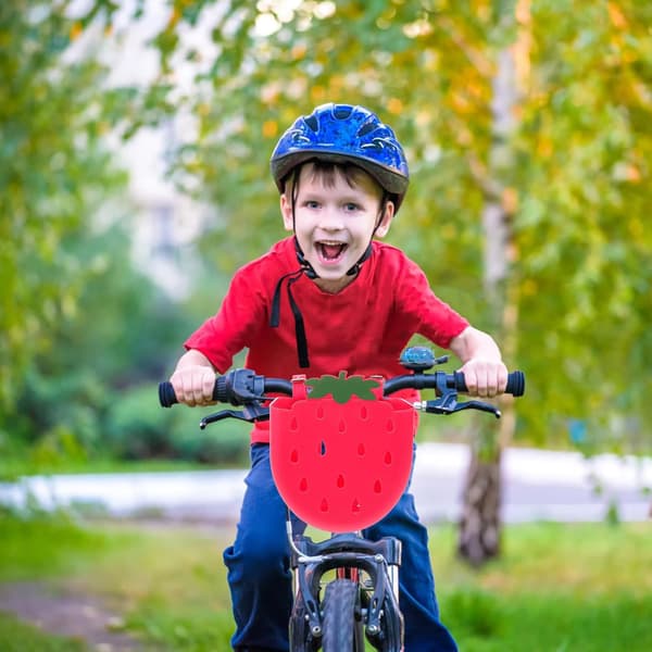 2 st cykelkorg framstyre plastlastställ med ihålig bältesrem