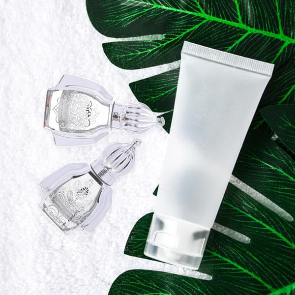 2 st 10 ml glasroll-on parfymflaskor bärbara multifunktionella aromflaskor