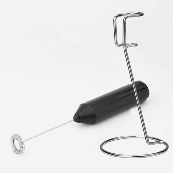 Melkeskummerstativ Vertikal Design 3 stk. rustfritt stål og vispholder med