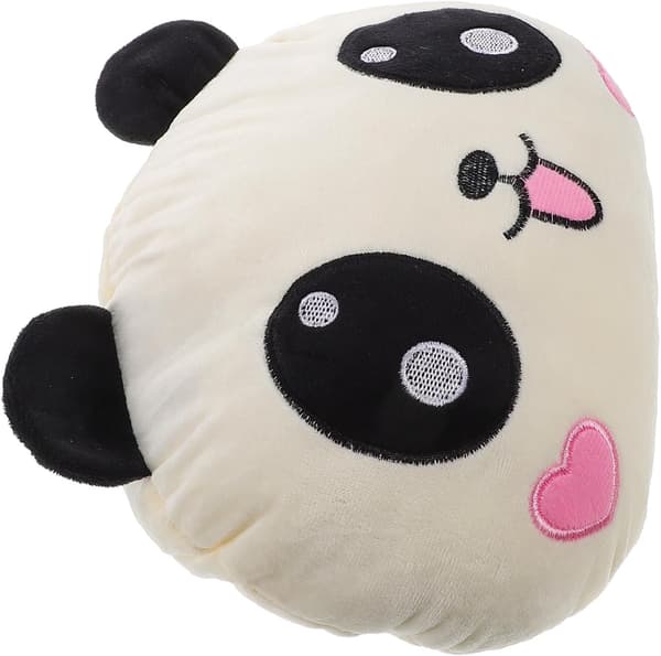 Multifunktionel lille Panda Bil Nakkepude til Voksne med Blød Hynde