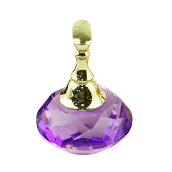 Magnetisk Rhinestone Polish Stativ Kunst Tips Stativ Øvelse Visning Holder-farve sort