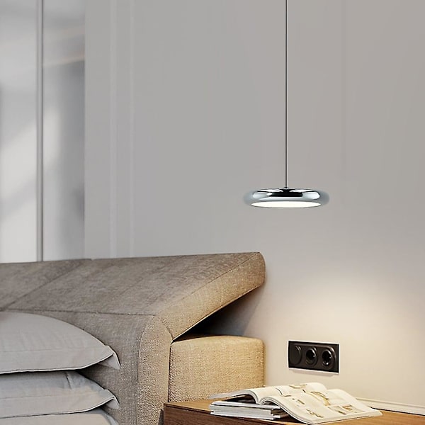 LED-pendellampe 20 cm 1-lys Ring Sirkel Dimbar