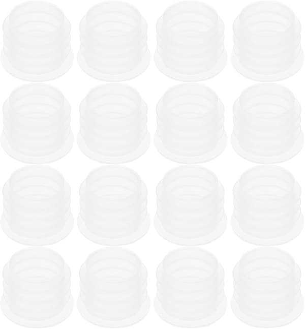 100 st plastflaskproppar, ersättningspluggar, återanvändbara lock för salt- och pepparströare och vinflaskor
