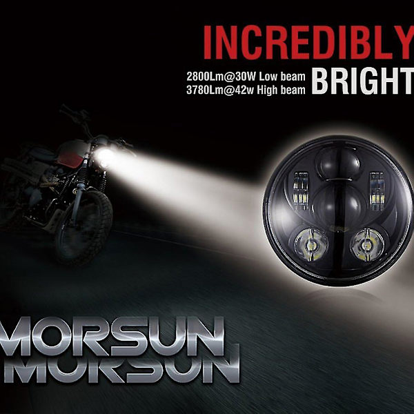 5.75'' 45W Daymaker LED-frontlys for Harley Davidson motorsykkel