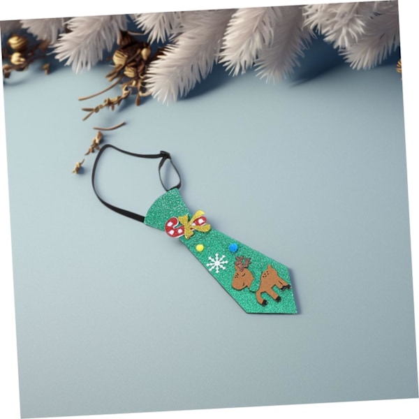 5 st Julslips Pojkar Jul Fluga Snöflingeslipsar