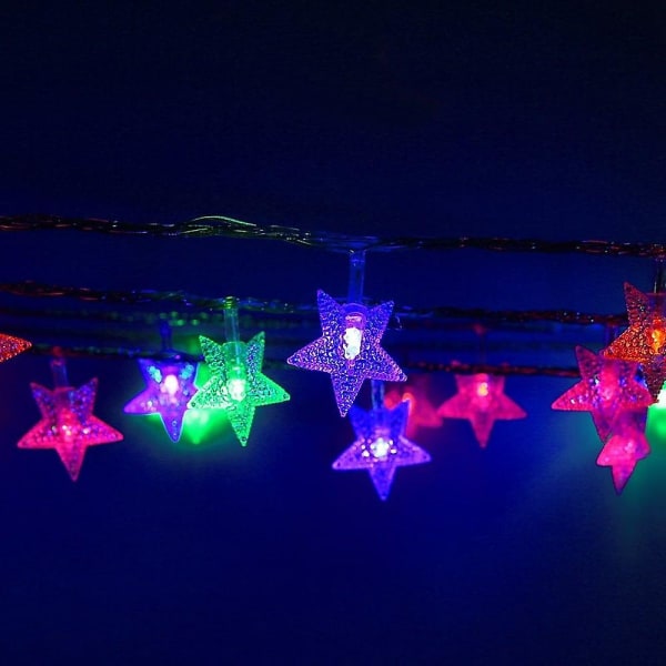 Ramadan Eid-lampor 5m Stränglampor 20LED Solcellsdrivna
