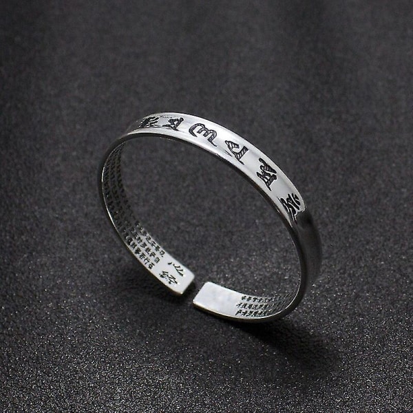 Vintage Hopea Mantra-ranneke Sydän Sutran Bangle