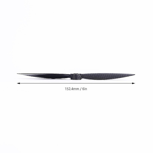 1 Par Kulfiber Propeller til 250 Mini Quadcopter