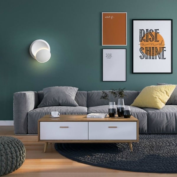 Matte Led Moderne Vægslamper Vægskænke Stue