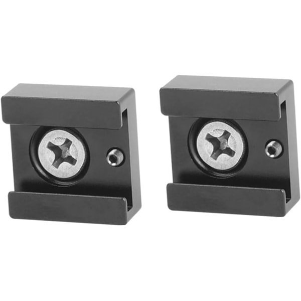 2 st Kallskofäste Adapter Snabbfäste för Kamerablixtstativ Kompatibel