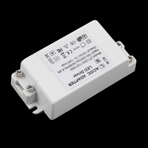 12v 1a 12w AC/DC Transformer Driver MR16 MR11 GU5.3 LED-Strips