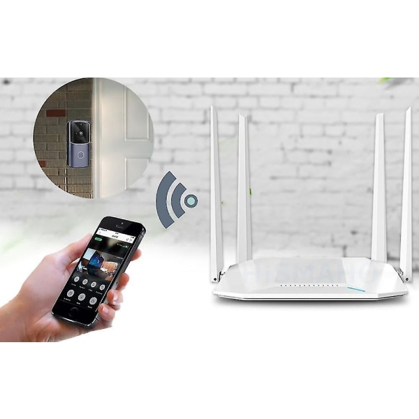 Doorbell Smart Home langattoman puhelimen ovikellokameran turvallisuus