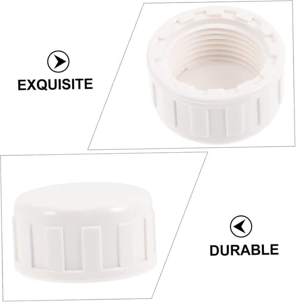 10 stk. rørkobling, sprinklerendepropp, PVC-tilbehør for sprinklersystemer