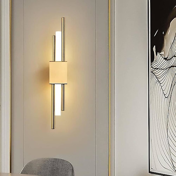 Moderne innendørs vegglampe LED Nordisk stue soverom metall