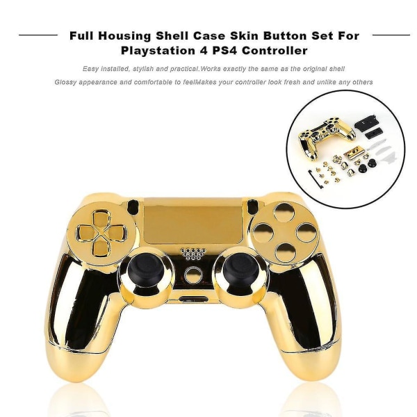 Fuldt hus Shell Case knapsæt til PS4-controller
