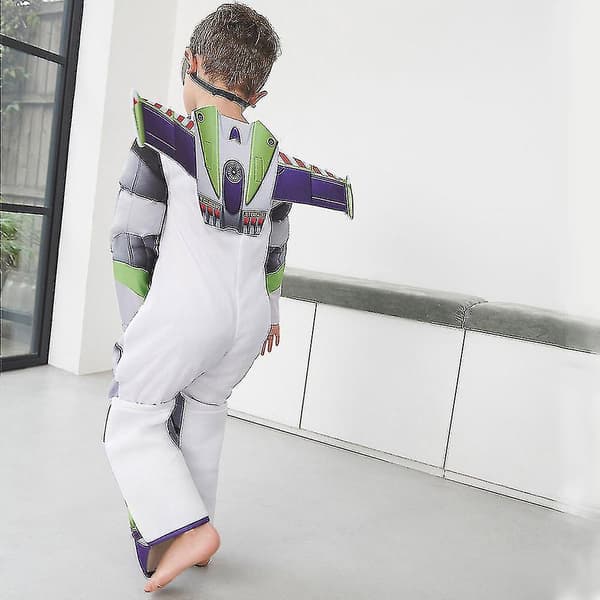 Buzz Lightyear Børne Superhelt Tema Anime Cosplay Kostume M