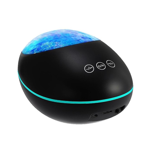 Lucky Stone HavsVågs Projektor Nattlampa Bluetooth
