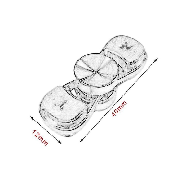Kevyt Mini 2 Lehden Metalli Messinki Käsispinneri Aikuisten Sormien Spinneri Lelut