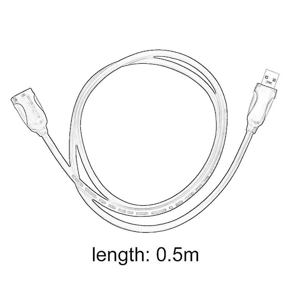 Vention A52 USB 3.0 M/F Forlængerkabel til Data Synkronisering