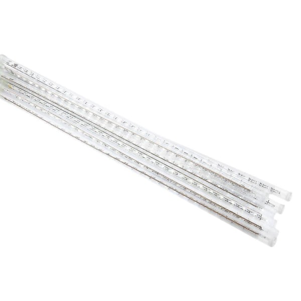 Vandafvisende Meteor Regn 8 Rør 50cm LED Lysstreng