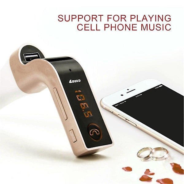 Bil MP3-spiller FM-sender Bluetooth USB-lading