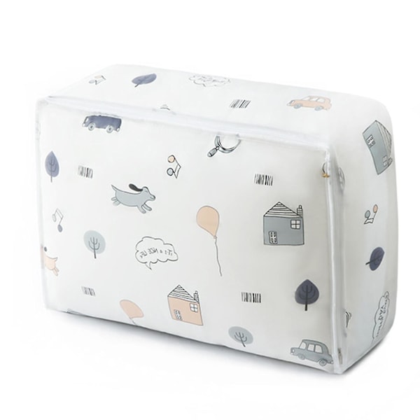 Støvtett oppbevaringspose for hjemmet, Ipper-design, multifunksjonell dynebeholder med 57x 40x 22cm C 3pcs