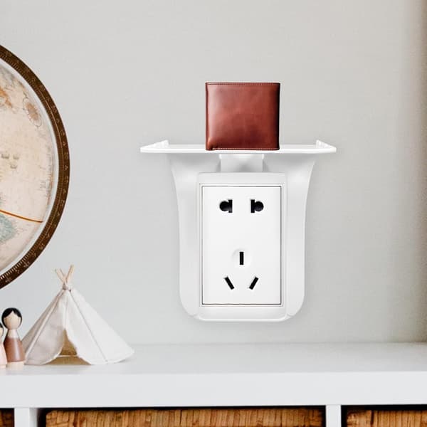 Borefri kabelopbevaringshylde med moderne look og enkelt formdesign
