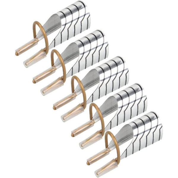 Praktiska Nagelförlängningstips Aluminiumformguide Återanvändbar Formguide Bärbar Akryl Fransk Nagelkonstformer