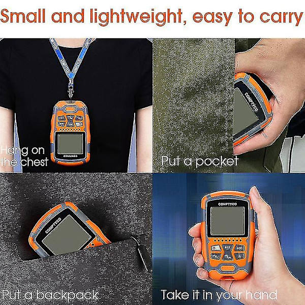 Comptyco -m70 4 i 1 Mini Optisk Effektmeter Visuel Fejlfinder Netværkskabeltest Optisk Fiber-yuhao