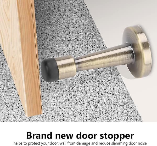 Gummibumper Dørstopper Holder Gummibumper Dørstopper (guld) (1 stk)