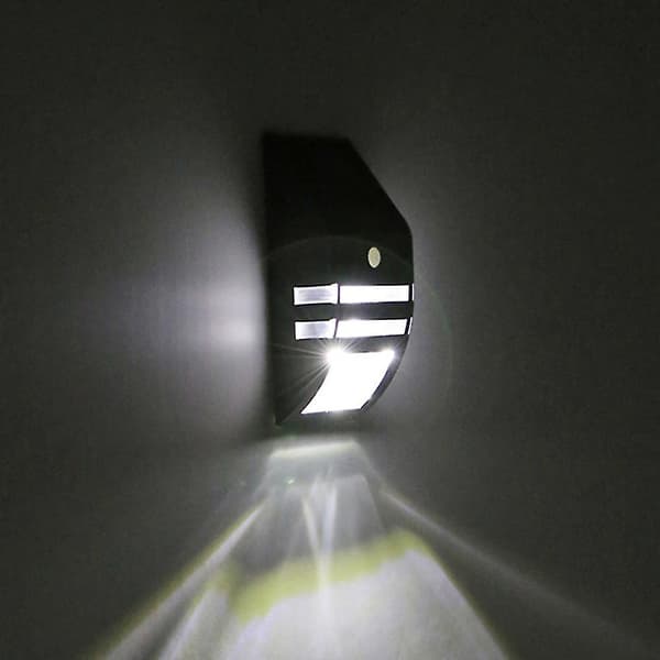 Rostfritt Stål Solcellsbelysning med Rörelsesensor Dekorativ Solcellsdriven LED
