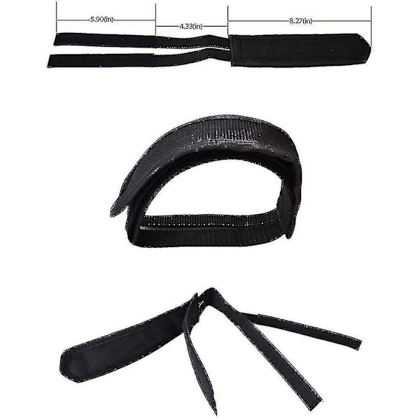 2-pack, Cykelpedaler med tåklämmor för Fixie, Svart