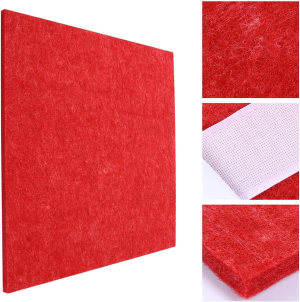 5 stk. filtpanel lydisolasjonsplate akustisk absorpsjonslydisolerende panel
