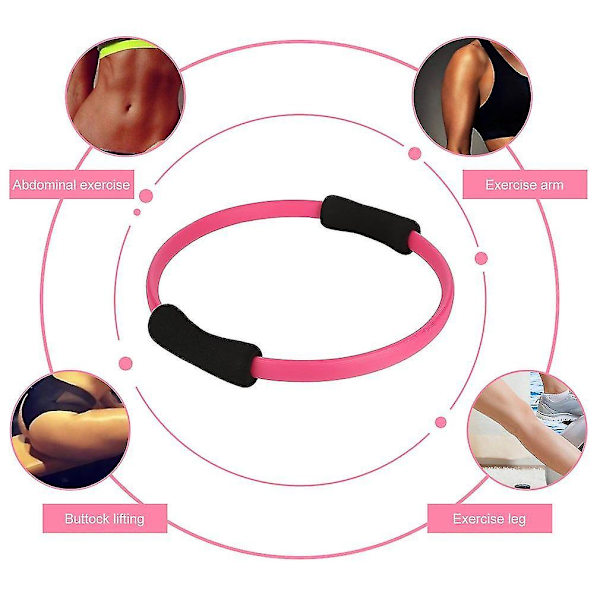 Pilates-rengas Magic Circle Kaksoiskahva Jooga Harjoitus Kunto