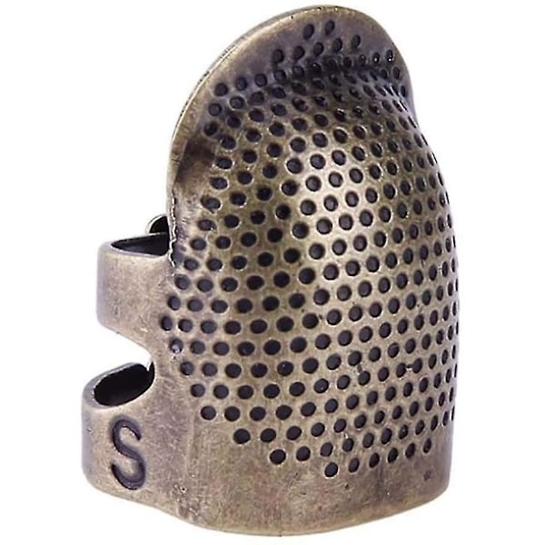 Retro Sy-Thimble Fingerbeskytter Kobber Justerbar