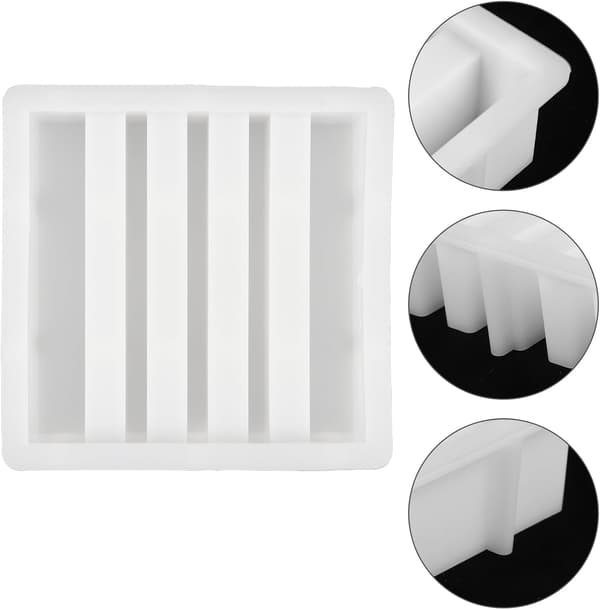 Coasterform DIY Silikone Håndværksform til Kopholder Organizer Genanvendeligt Tilbehør