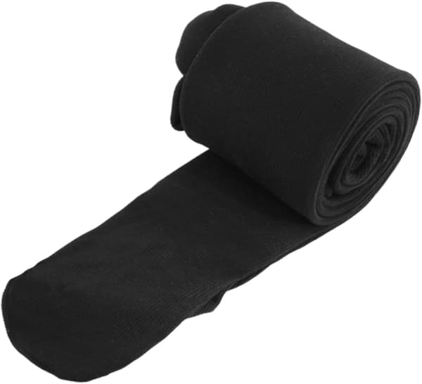 Efterår og Vinter Fleeceforede Leggings Plus Bukser Høj Elasticitet Sort Tråd Bomuldsstrømper