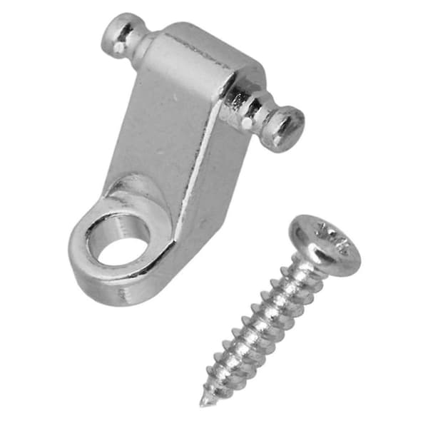 Jern Elektrisk Guitar Udskiftningsrulle String Tree Holder (Sølv) (2 stk)