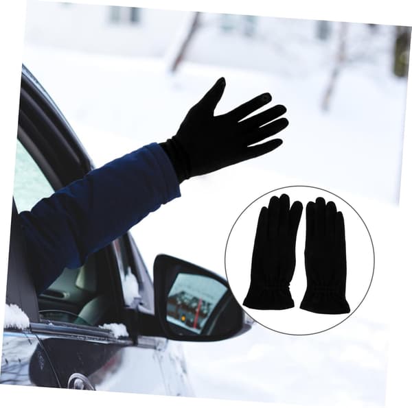 Vinter Touchscreen Handsker til Kvinder, Tykke Uld Fleeceforede Vindtætte Termiske Skihandsker