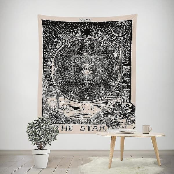 Hjemmedekor Myte Divinasjon Tarot Veggteppe Stoff