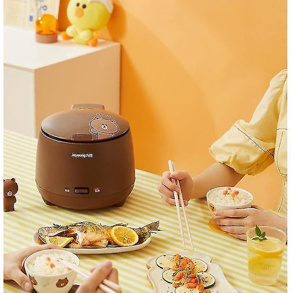 Elektrisk Riskogegryde Non Stick 1.5l Multikogegryde Automatisk