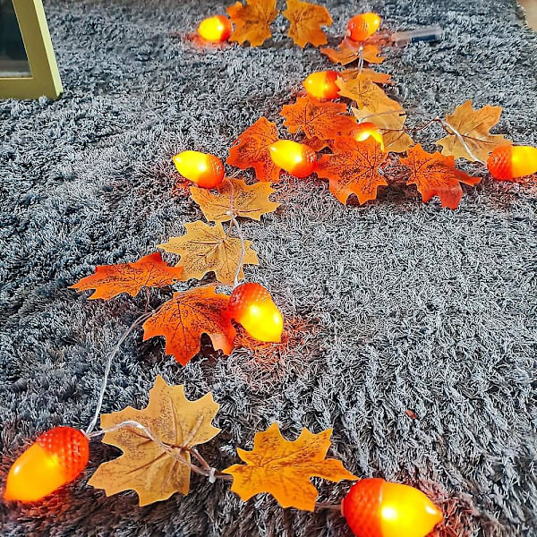 Ek & Lönnlöv Fairy String Lights Höst 2m 10led Batteri Jul
