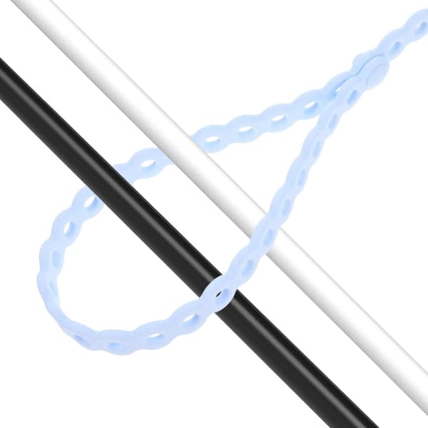 3 st flexibla fästband för paketering av föremål, återanvändbara elastiska band, packningstillbehör