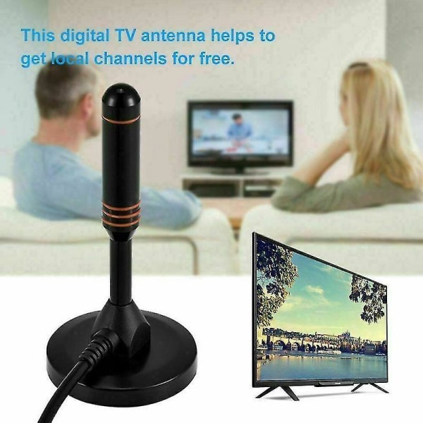 1080p inomhus-tv-antenn Dvb-t2 tv USB -förstärkarantenn